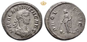 Carinus, AD 283-285. BI denarius (3,10 g)
