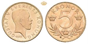 Gustav V, 5 kronor 1920