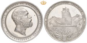 Oscar II. Fiskeriutstillingen i Trondhjem 1887. Tinn