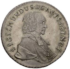 Salzburg, Sigismund III, taler 1759