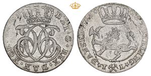 2 skilling 1742. S.4