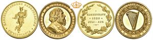 Handelsstandens sangforening og J. G. Conradi, Lott 2 medaljer