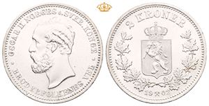 Norway. 2 kroner 1902