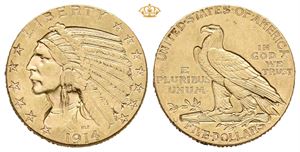 5 dollar 1914