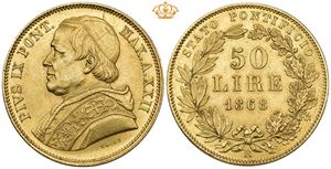 50 Lire 1868