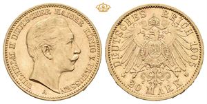 Preussen, Wilhelm II. 20 mark 1905 A