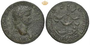 Nero, AD 54-68. Æ sestertius (35 mm; 24,71 g)