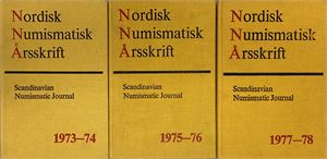 Nordisk Numismatisk Årsskrift - Scandinavian Numismatic Journal. Utgitt av Nordisk Numismatisk Union