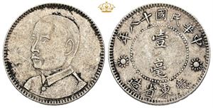 Kwangtung, 10 Cents year 18 (1929)