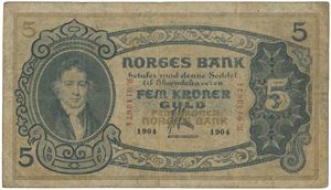 5 kroner 1904. B.0143674.
