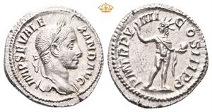 Severus Alexander, AD 222-235. AR denarius (3,28 g)