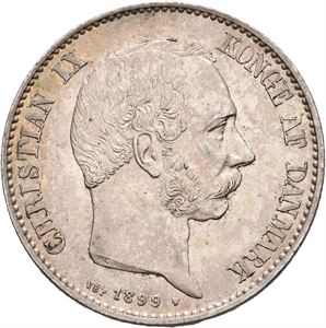 Christian IX, 2 kroner 1899