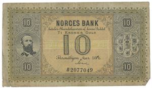 10 kroner 1892 B2077049