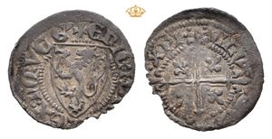 1/4 penning ca. 1285-1290 (0,35 g). Kantskade/edge crack