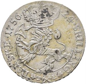 24 skilling 1756. S.3