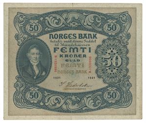 50 kroner 1931. B.1320996