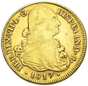 Ferdinand VII, 8 escudos 1817