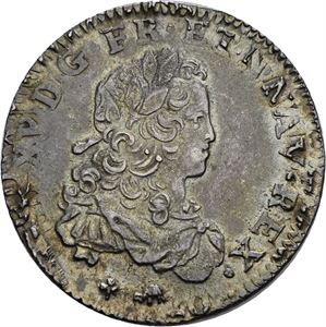 Ludvig XV, 1/3 ecu 1721 A