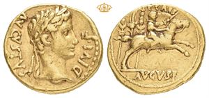 Augustus, 27 BC-AD 14. AV aureus (19,5 mm; 7,70 g)