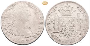 Ferdinand VII, 8 reales 1809 TH