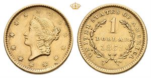 1 dollar 1851