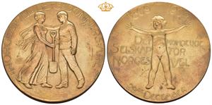 Norges Vel Dets Sønners Ære. Bronse