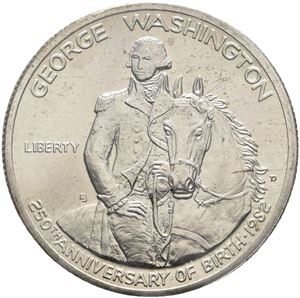 1/2 Dollar Washington BU 1982