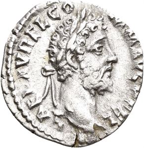 COMMODUS 177-192, denarius, Roma 192 e.Kr. R: Libertas stående mot venstre