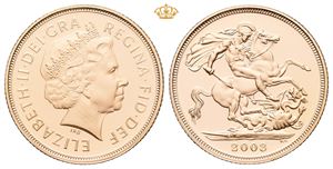 England. Elizabeth II, sovereign 2003