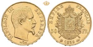 2. republikk, 50 francs 1859 BB