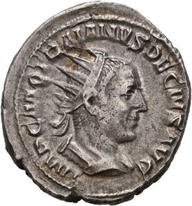 Trajan Decius, AD 249-251. AR antoninianus (4,26 g)