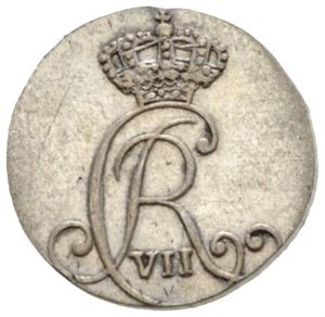 2 skilling 1801. S.12. Ex. Kjøpt av Numisma, kjøpsdato 19/11-2010