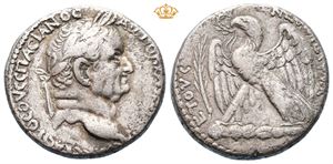 SYRIA, Seleucis and Pieria. Antioch. Vespasian, AD 69-79. AR tetradrachm (14,35 g).