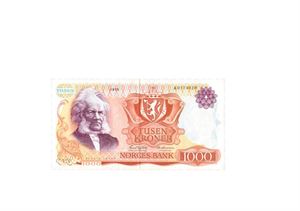 1000 kroner 1975. A0574020