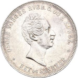 OSCAR I 1844-1859 Speciedaler 1847