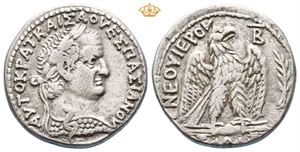 SYRIA, Seleucis and Pieria. Antioch. Vespasian, AD 69-79. AR tetradrachm (12,50 g).