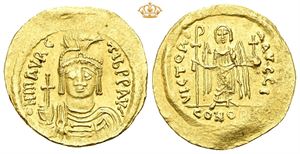 Maurice Tiberius. AD 582-602. AV solidus (4,37 g).
