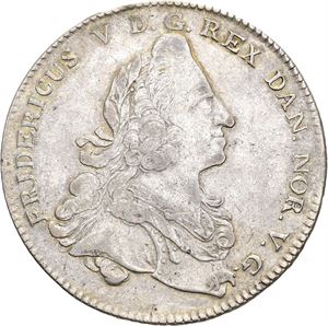 FREDERIK V 1746-1766 Reisedaler 1749. S.3