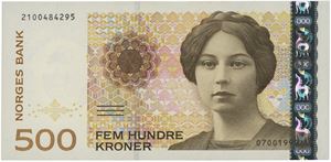 500 kroner 1999. 2100484295.