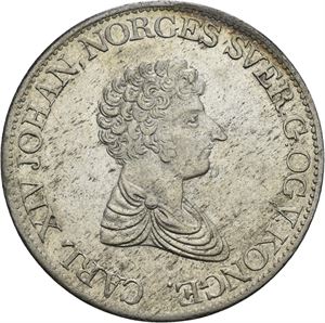 CARL XIV JOHAN 1818-1844. KONGSBERG. Speciedaler 1834