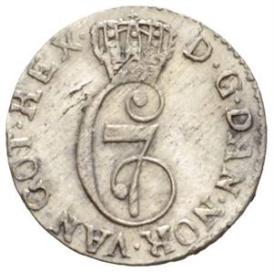 2 skilling 1784. S.5. Ex. Kjøpt av Numisma, kjøpsdato 19/11-2010