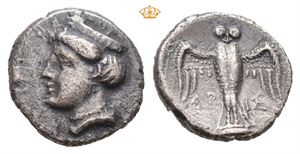 PONTOS, Amisos (as Peiraieos). Circa 435-370 BC. AR drachm (5,25 g)