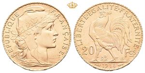 3. republikk, 20 francs 1914
