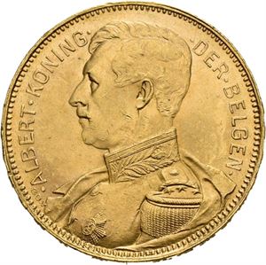 Albert, 20 francs 1914
