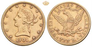 10 dollar 1901 S