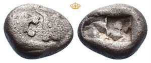 KINGS of LYDIA, Kroisos. Circa 561-546 BC. AR 1/3 stater (3,21 g)