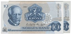 10 kr 1981