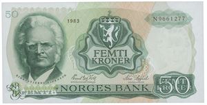 50 kroner 1983. N9661277.