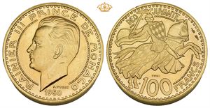 100 Francs 1950 - Piéfort
