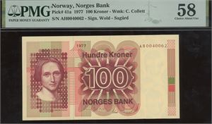 100 kroner 1977 AH